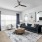 Wide open living areas flooded with natural light
